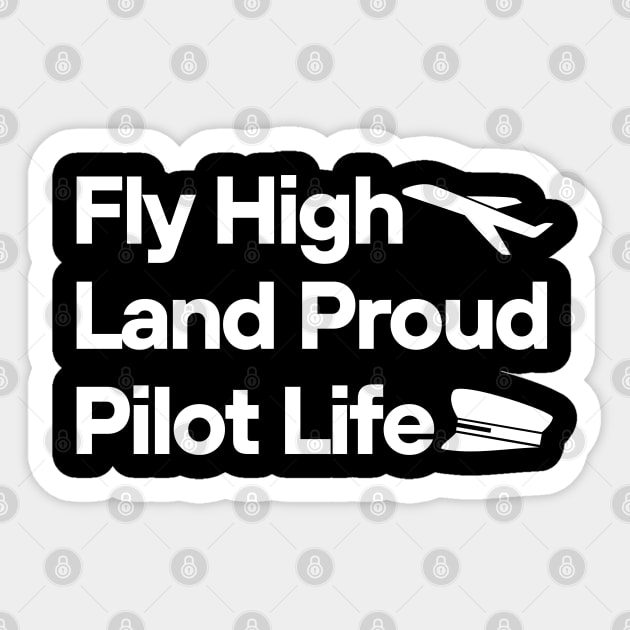 Pilot life Sticker by NomiCrafts